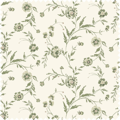 Waverly Sheer Fabric in Garden Green