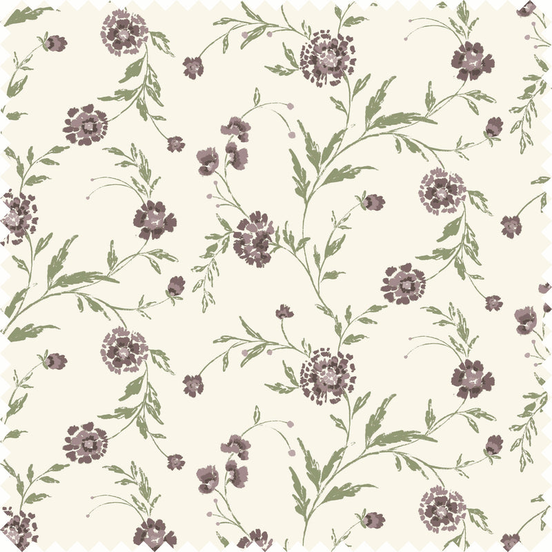 Waverly Fabric in Mauve Petal color
