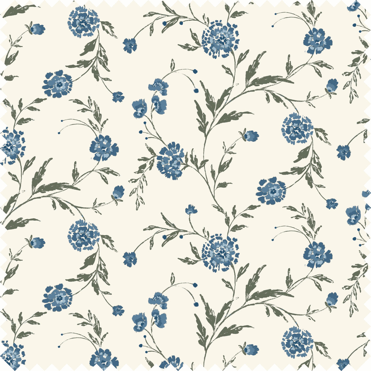 Waverly Sheer Fabric in Petal Blue