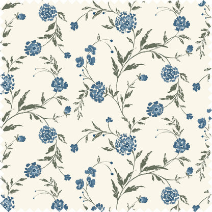 Waverly Sheer Fabric in Petal Blue