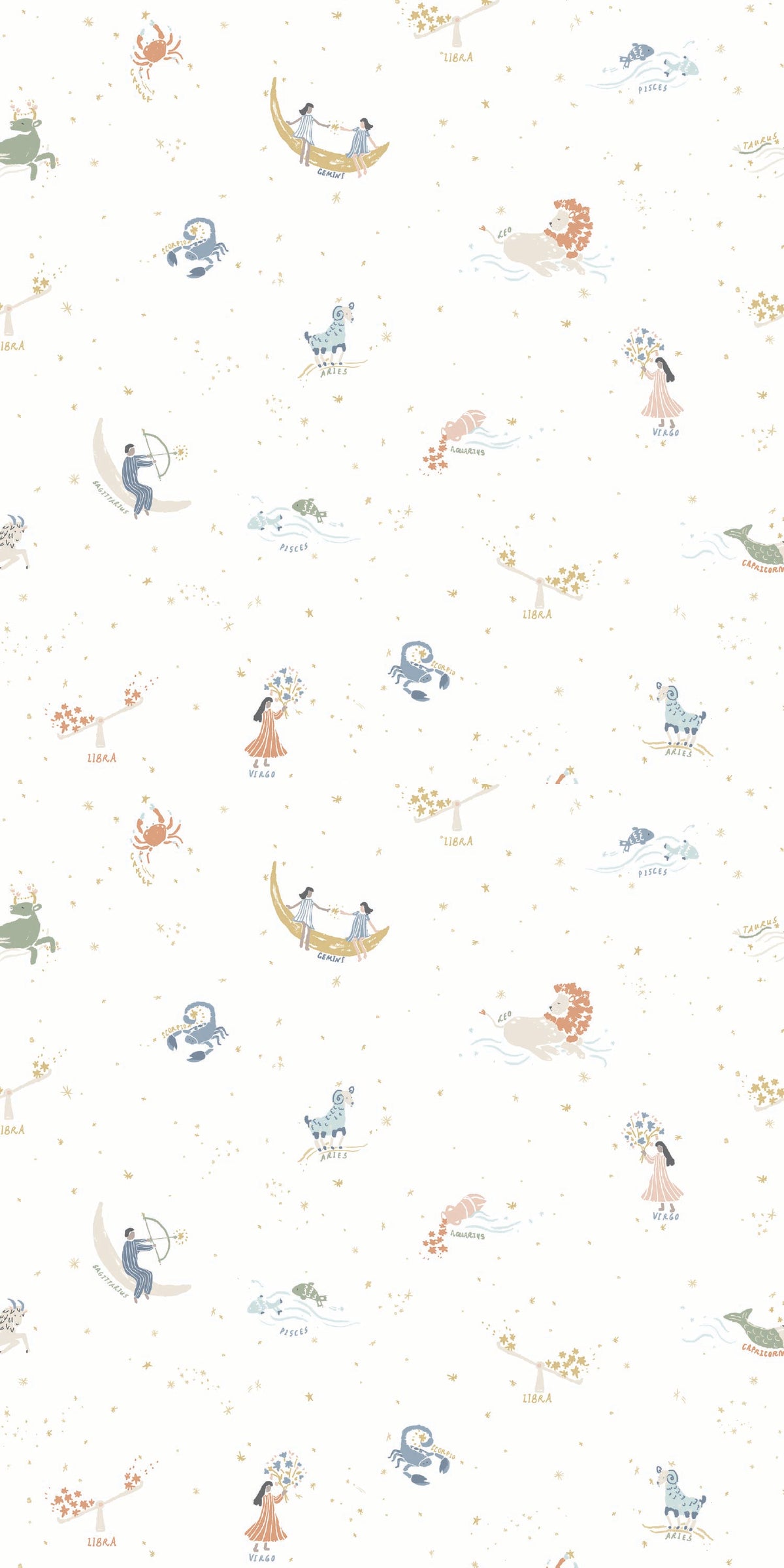 Image of Zodiac in Multi wallpaper
