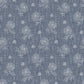 Image of Denim Flower in Light Wash Wallpaper