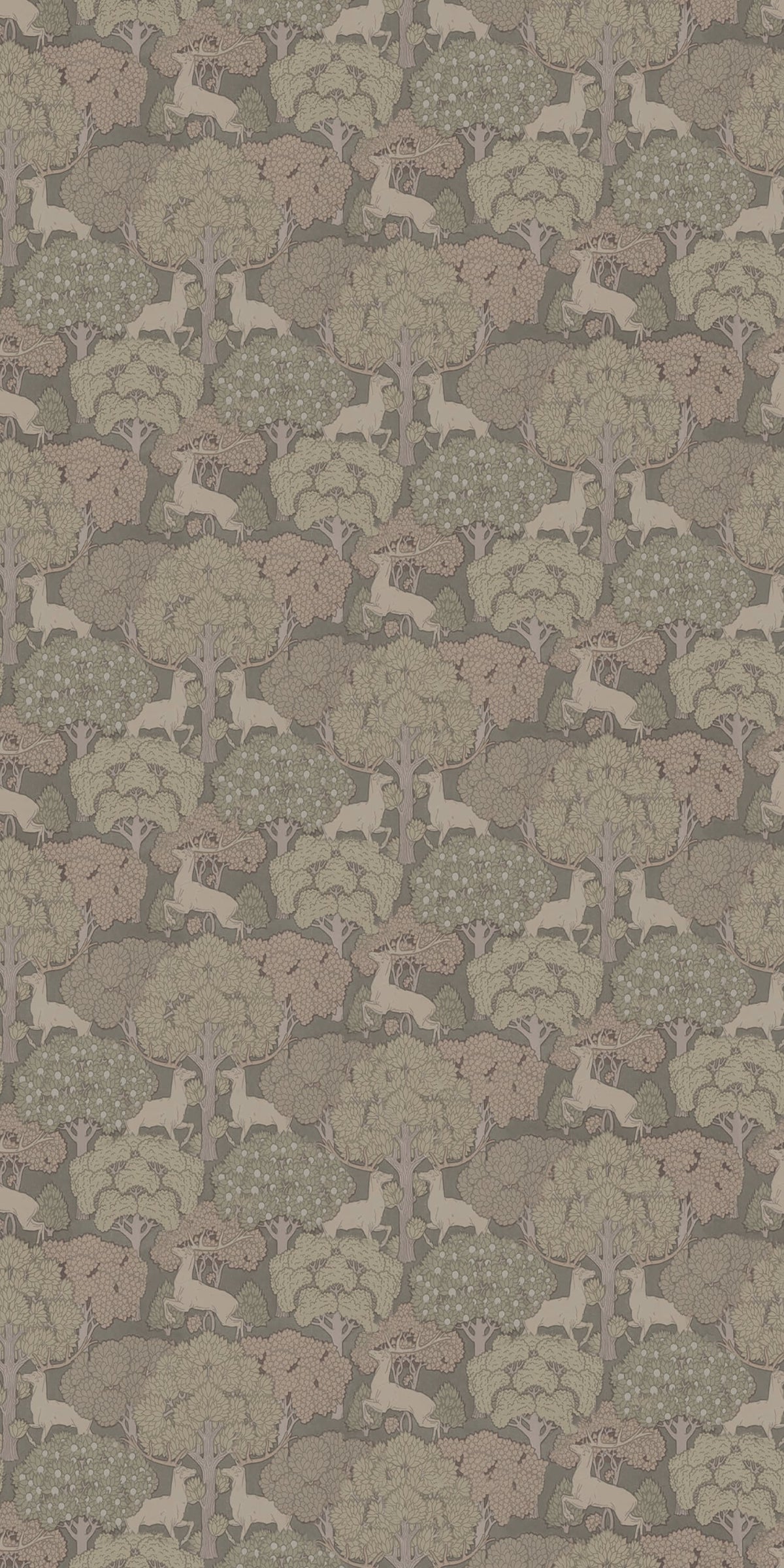 Image of Forest in Green Wallpaper