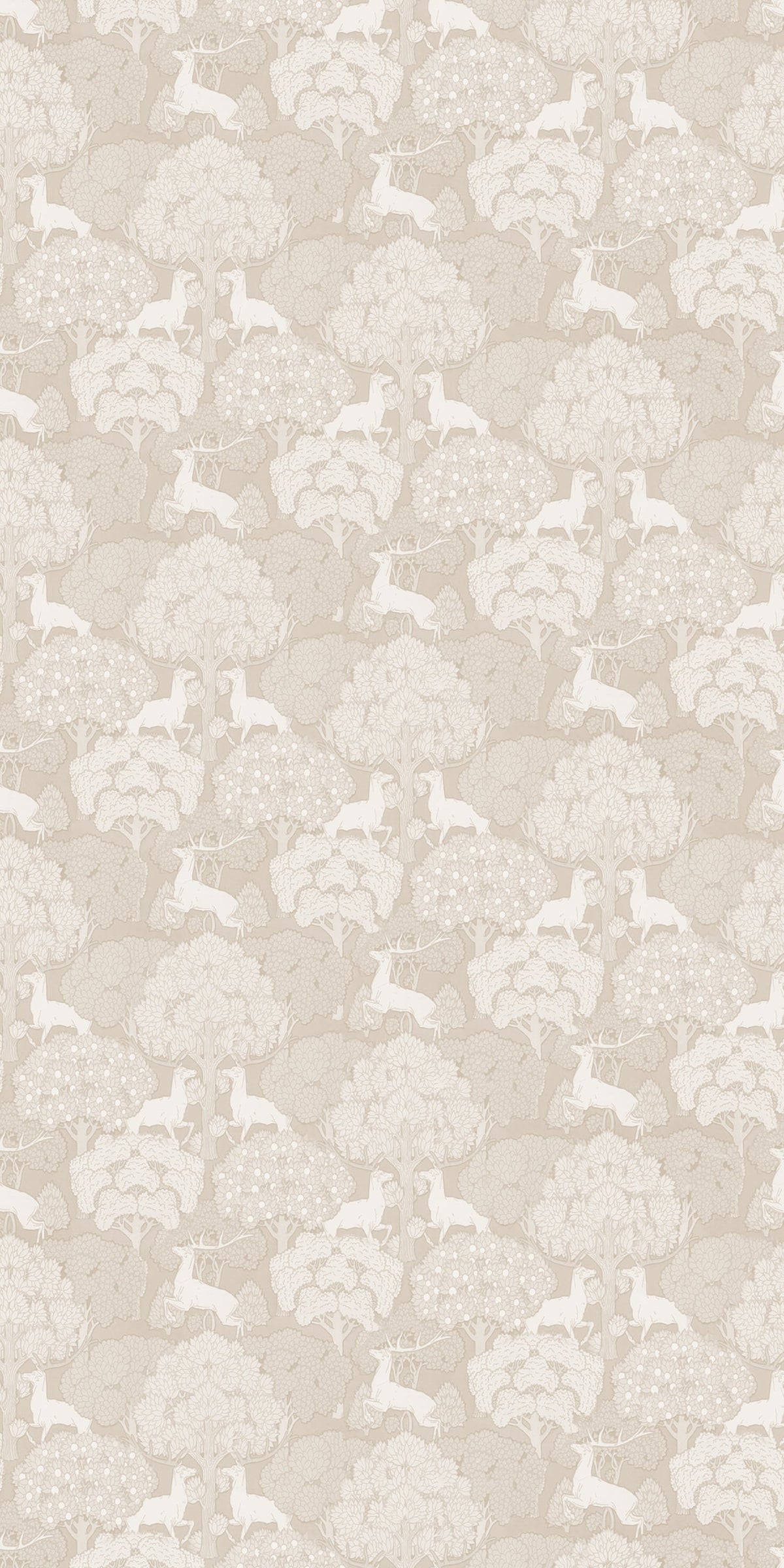 Image of Forest in Tan Wallpaper