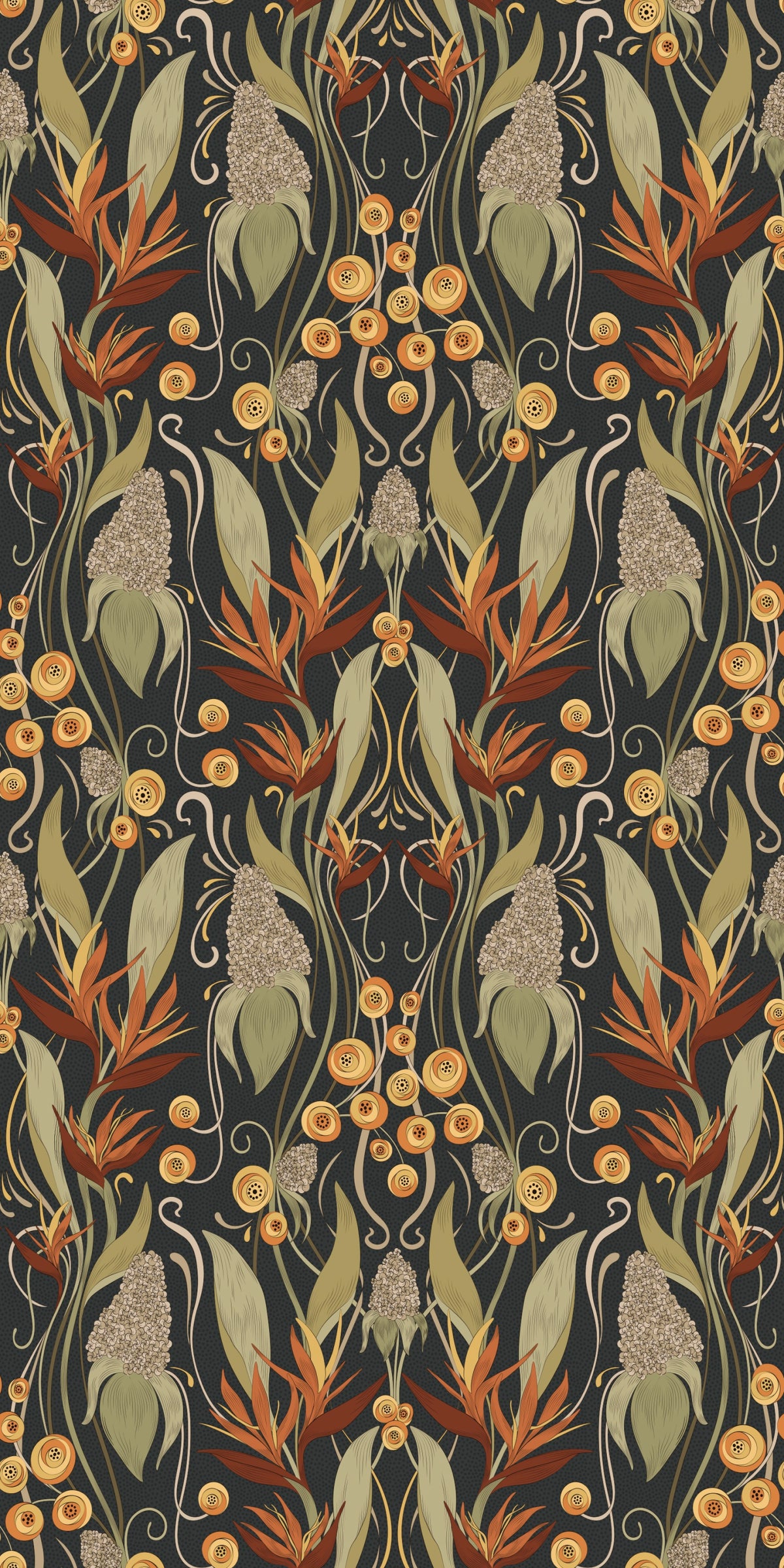 Ruth's Garden in Midnight wallpaper.