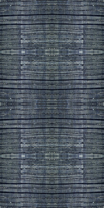 Indigo Batik in Navy wallpaper.