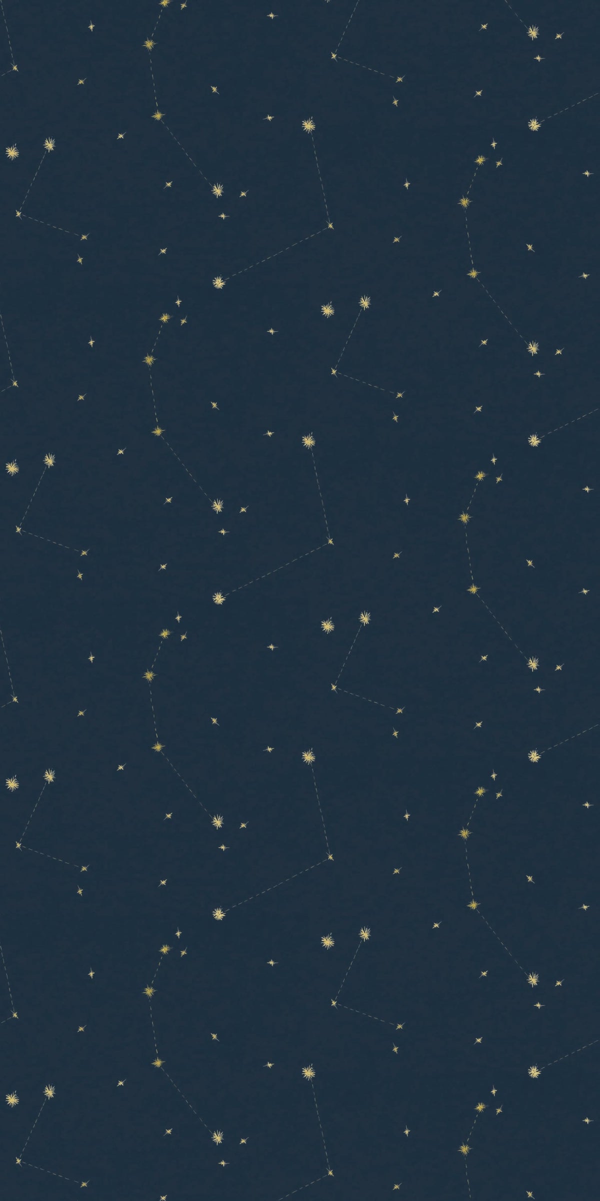 Image of Constellations in Navy wallpaper